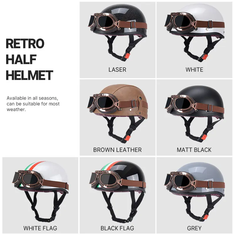 Мотоциклетный шлем в горошек для мужчин и женщин матовый черный однотонный