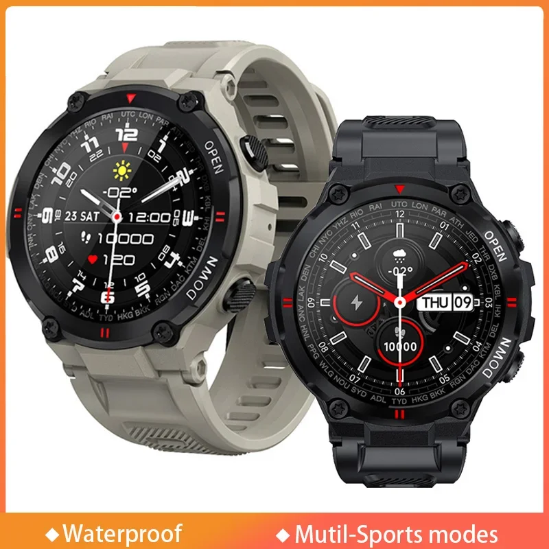 Смарт-часы Xiaomi мужские водонепроницаемые с поддержкой Bluetooth ...