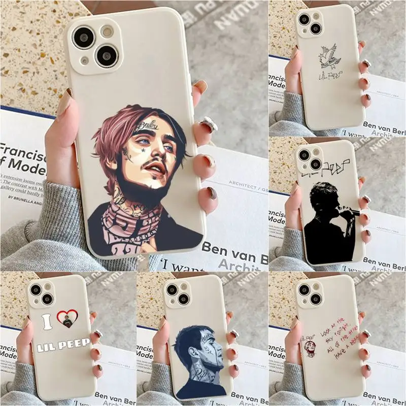 

Lil Peep Hellboy Love Phone Case For Iphone 7 8 Plus X Xr Xs 11 12 13 Se2020 Mini Mobile Iphones 14 Pro Max Case