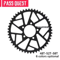 pass quest offroad electric bike light bee 48t 52t 58t motorcycle sprocket for sur ron light bee x s electric bike sprocket