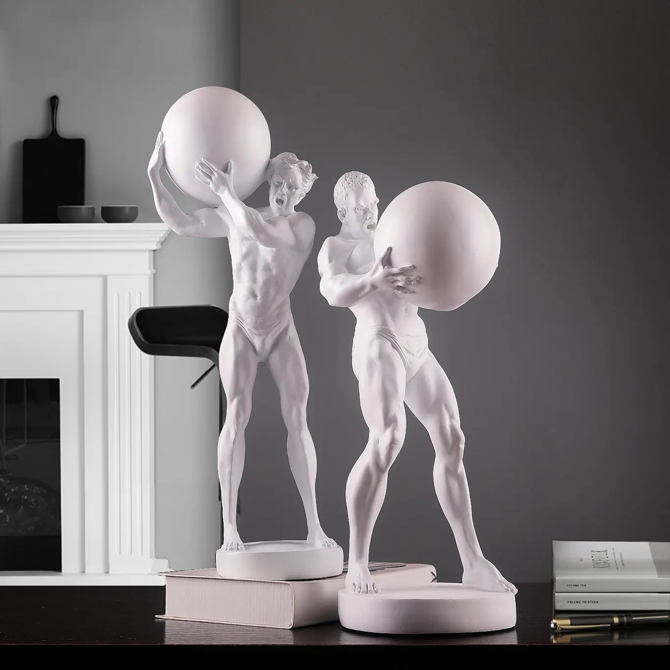 

Скандинавский бодибилдинг, персонажи из смолы, украшения для шкафа, магазина, клуба, скульптуры, ремесла, домашняя гостиная, настольные фигурки, украшение