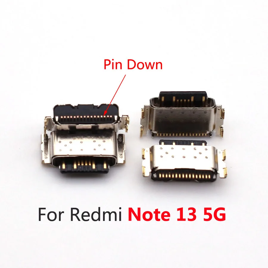 

Разъемы USB Type-C для Xiaomi Redmi Note 13 12 11 11E 11T Pro Plus (10 шт.)
