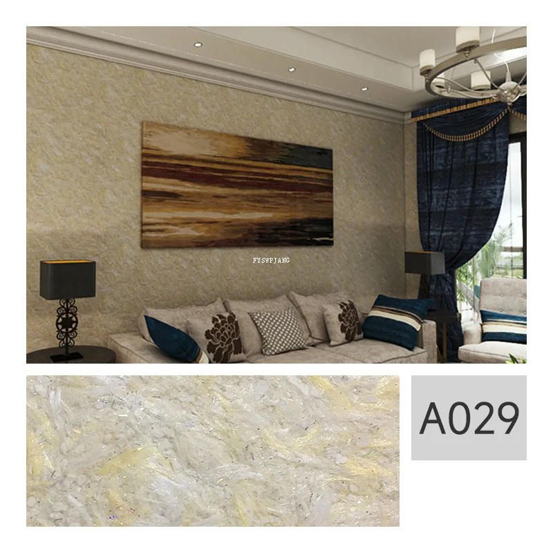 Жидкие обои настенная одежда волокнистое покрытие растительная грязь новый