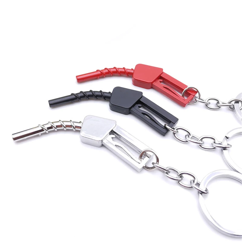 

Keychain For Oil Gun Model Decoration Keyring Keyfob Boyfriend Gift For Bmw Honda Aprilia Benelli Car Motorcycle Accessories