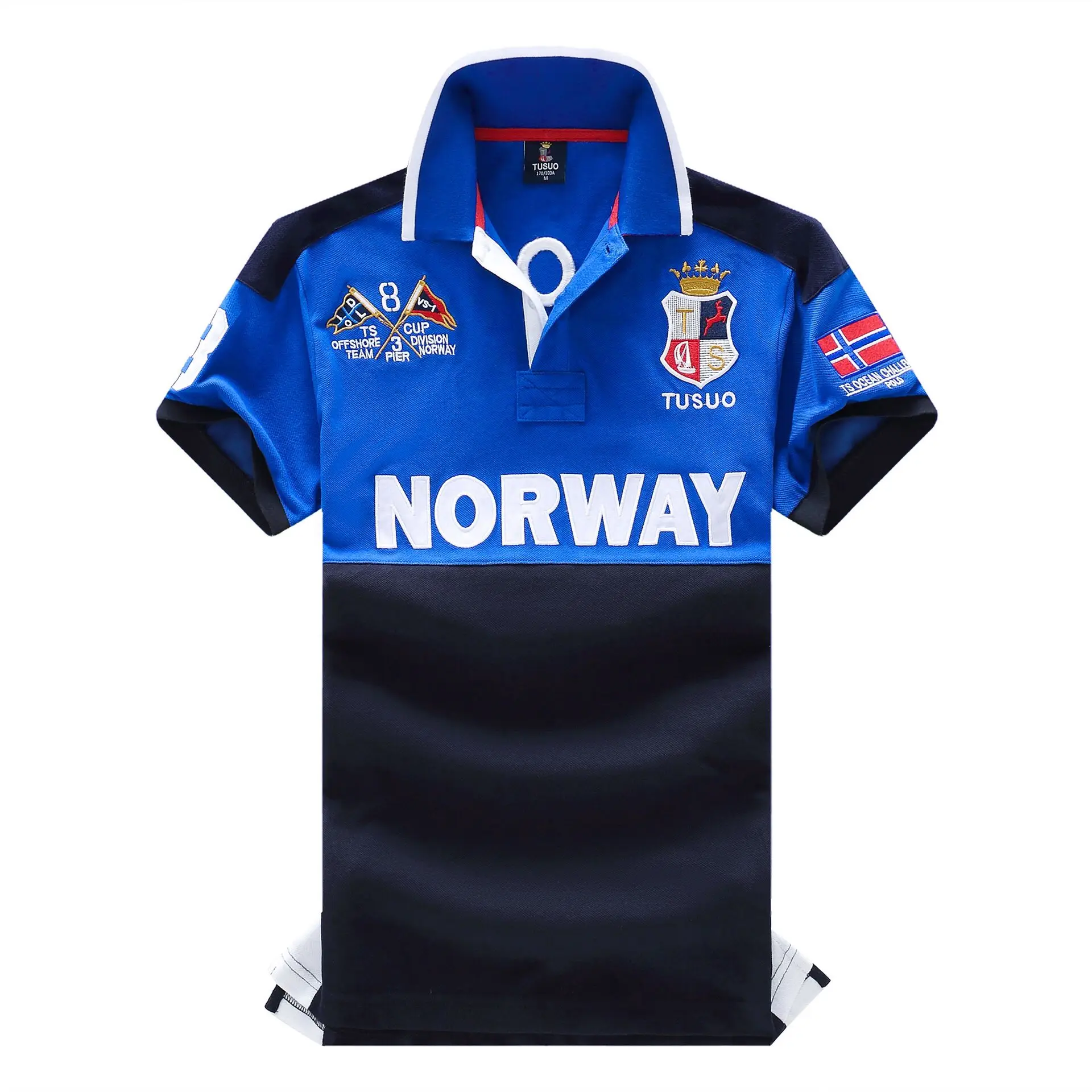 

Мужская рубашка-поло с коротким рукавом, размеры до 6XL