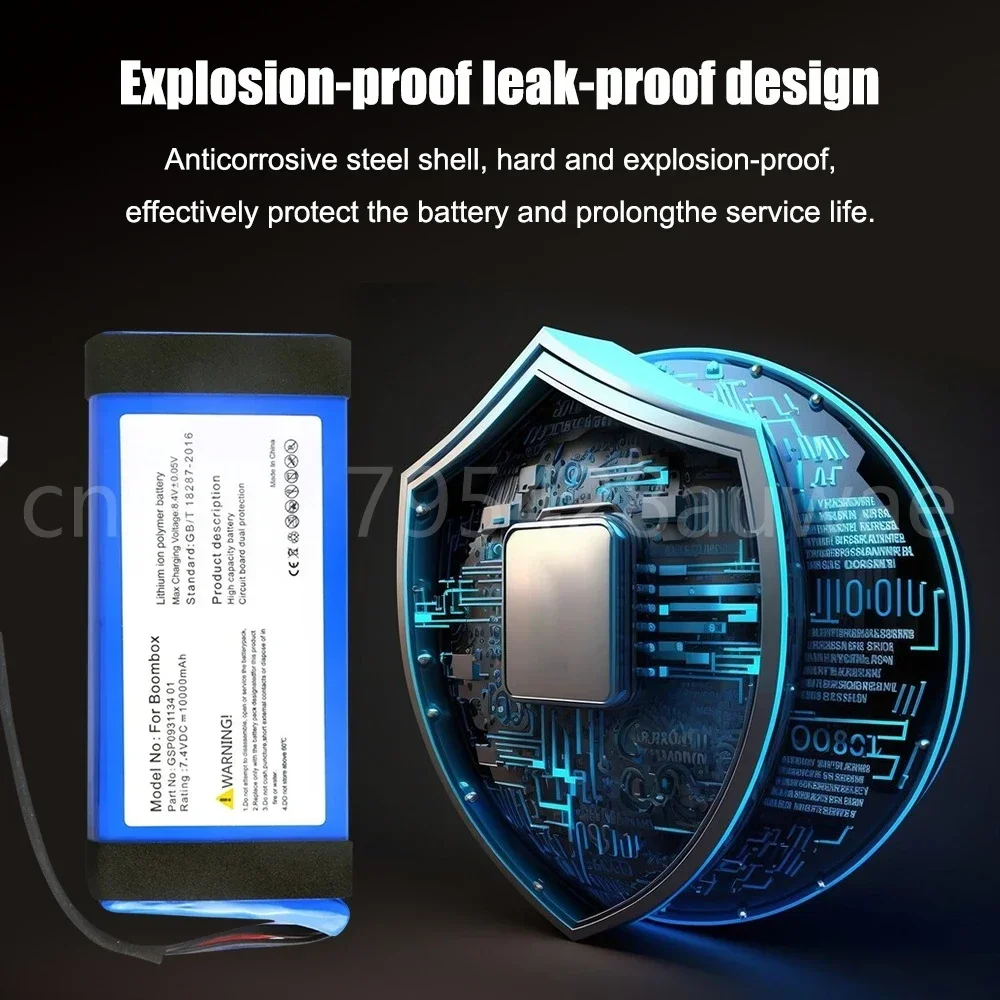 7.4V 25000mAh GSP 0931134 01 аккумулятор для JBL Boombox 1 плеер динамик замена перезаряжаемого