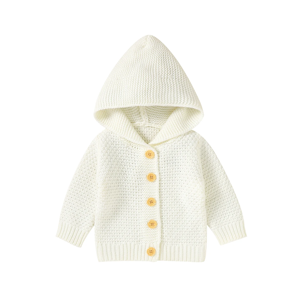 

Baby Sweaters Clothes Winter Warm Hooded Long Sleeve Newborn Boys Girls Knitted Jackets & Coats Toddler Knitwear Kids Tops 0-18m