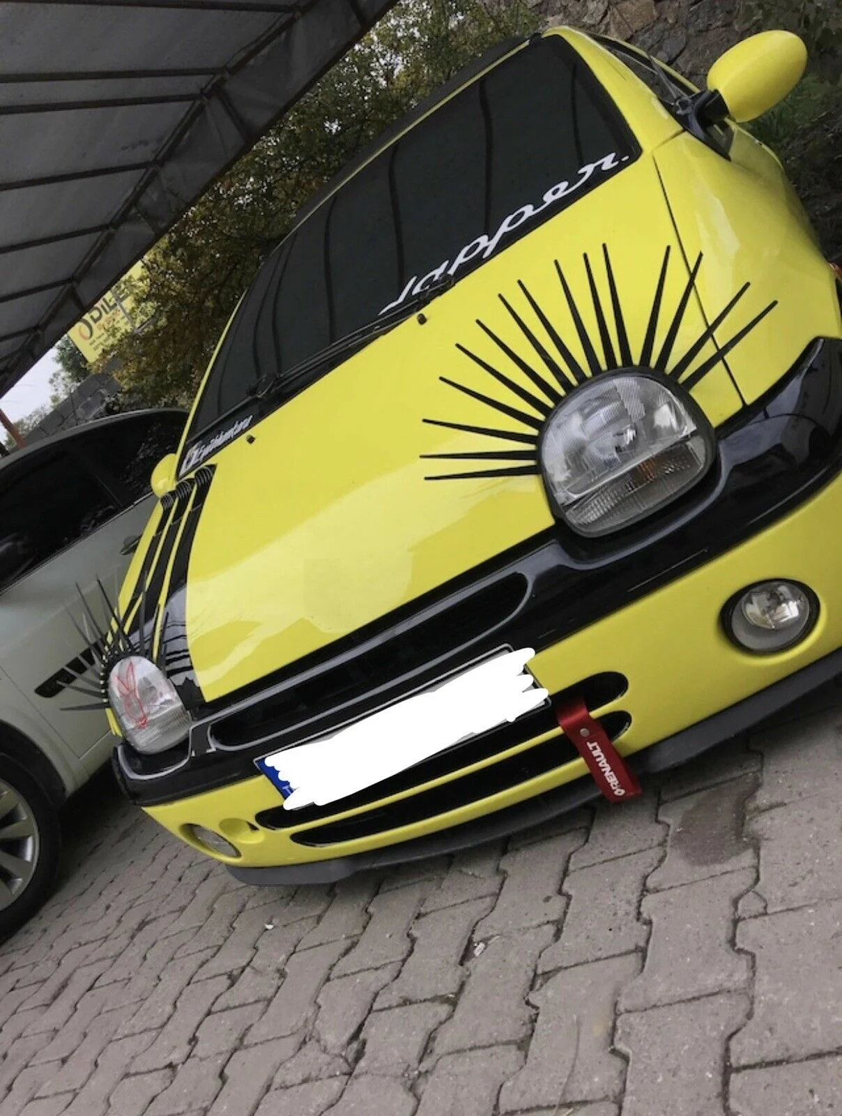 

3 шт., Универсальные Передние бамперы для Renault 4 H CUPRA R