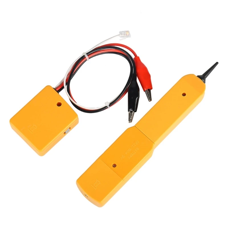 Cable Tracer with Probe Tone Probe Kit for Telephone, Internet, Video, Data and Communications Cables