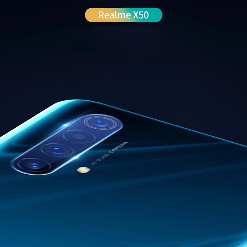 2 шт. Защитное стекло для объектива камеры Realme X7 X50 X2 Pro X50M X3 Super Zoom XT X Lite 2 3 5 6 7 7i 6i 3i Film on.
