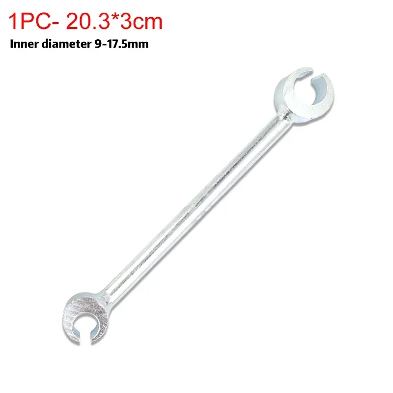 

2/1 шт. регулировочный ключ для зазоров петель с двойной головкой, гаечный ключ для ремонта дверных петель, трудосберегающие ключи для дома, инструменты для ремонта зазоров петель