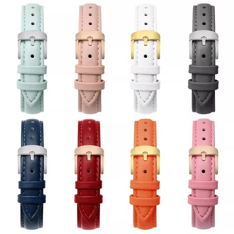 Cowhide Strap 12mm 14mm 15mm 16mm 18mm 20mm Quick Release Replace Wrist Strap Men Women Watch Accessories (art.: 3920ca82c825a) - 3920ca82c825a