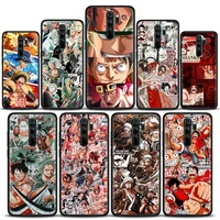 one piece luffy anime case for xiaomi redmi 9a 7a 9c 9t 9 10 7 8a case soft silicone cover for red mi k40 pro k40s k50 pro
