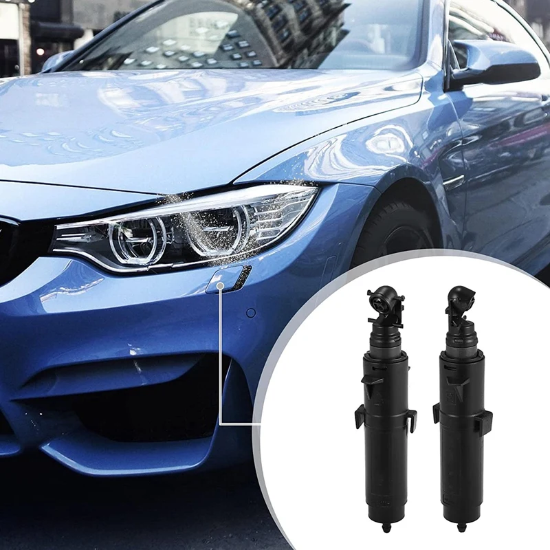 

Насадка для омывателя автомобильных фар, струйный распылитель воды для фар BMW X5 F15 X6 F16 X5M F85 X6M F86 2012-2019 61677292657