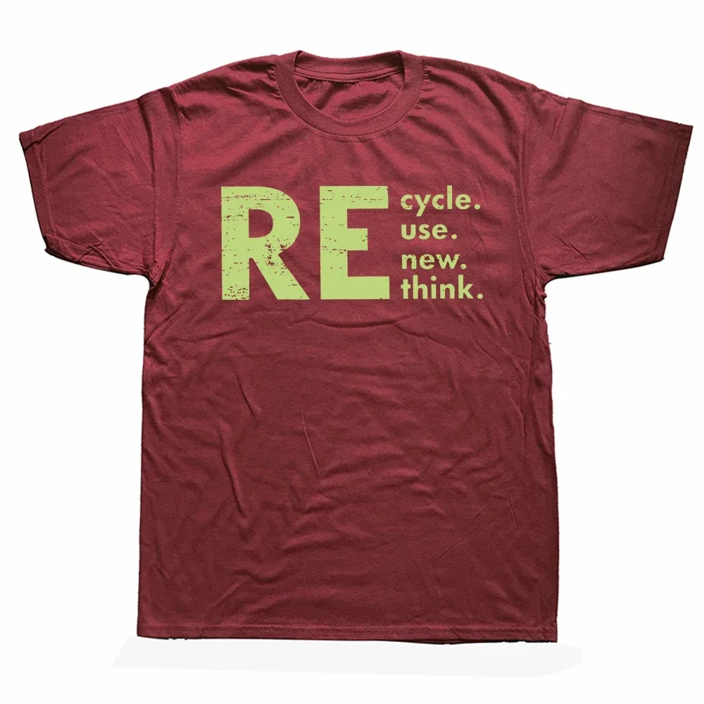 Футболка с защитой окружающей среды подарок для мужчин и женщин хлопковая