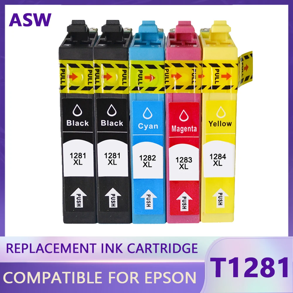 

1281 Ink Cartridge For Epson T1281 T1282 T1283 For Epson Stylus S22 SX125 SX130 SX230 SX235W SX420W SX425W SX430W SX435W Printer