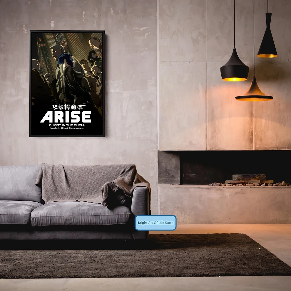 Призрак в Ракушке Вознесенные границы 4 призрака одиночный фильм плакат Обложка