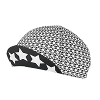 new classic summer pentagram polyester print cycling cap men and women mountain road bike race cap breathable moisture wicking