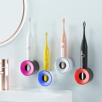 electric toothbrush holder wall self adhesive families stand rack wall mounted hooks storage bathroom accessories