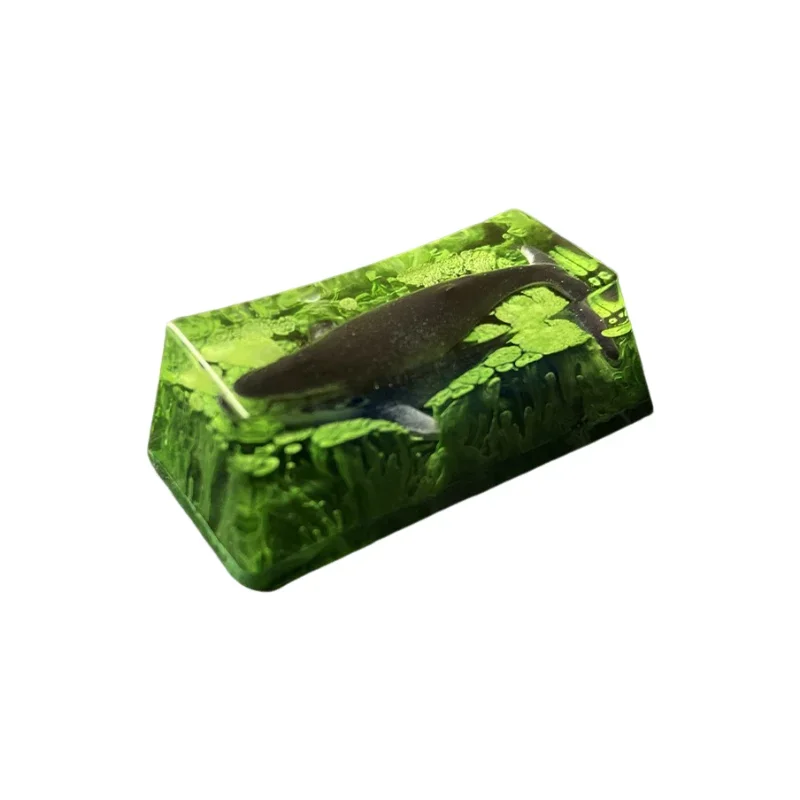 Колпачки для клавиш Whale Fall Artisan из смолы 2U колпачки ручной работы ключей с