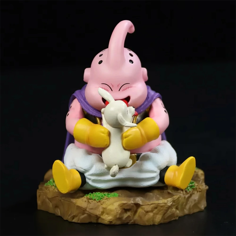 

8.5cm Dragon Ball Z Majin Buu Anime Figure Lick The Dog Buu PVC Action Figures DBZ Figurine Toy Collection Model Doll Manga Gift
