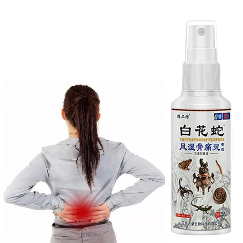 

2pcs Wholesale 80ml/bottle Medical Snake Venom Essential Oil for Frozen Shoulder Knee Knee Pain Treatment Neck Pain Spray