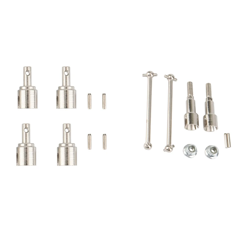 

Металлический дифференциал для HBX 16889 16889A 16890 с металлическим задним приводным валом Dogbone для HBX 16889 16889A, 4 шт.