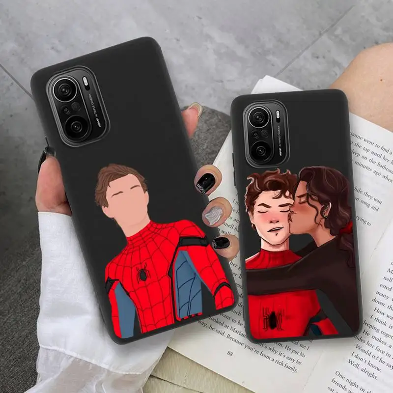 

Marvel Tom Holland The Spider man No Way Home Andrew Phone Case for Xiaomi Mi Note 11 10 9 8 11X Lite 9T CC9 POCO M3 X3 Pro SE