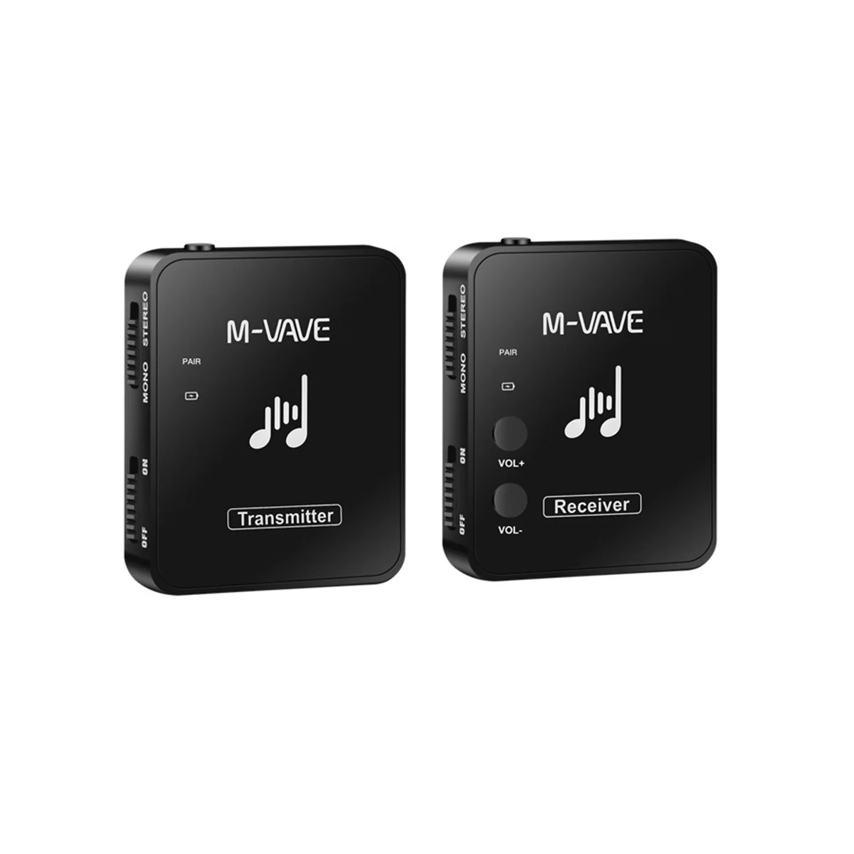 

M-VAVE Wireless Earphone Monitor Rechargeable Transmitter Receiver Wireless Ear Return Transmitter Receiver