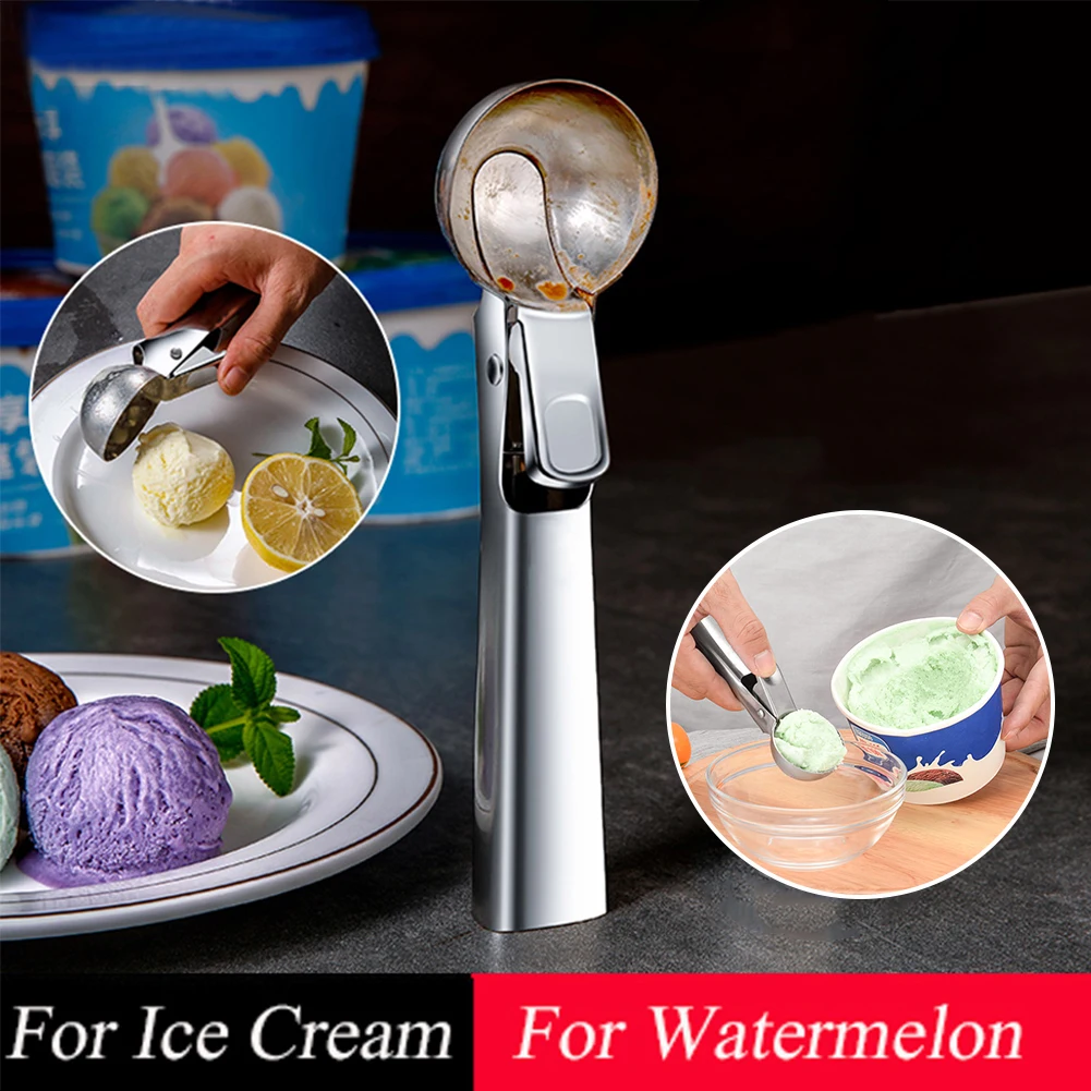 Ложка для мороженого из нержавеющей стали антипригарная ложка фруктов арбуза