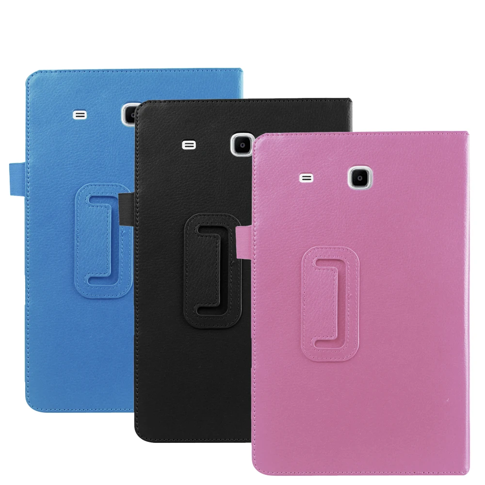 

Hot Cover for Samsung Galaxy Tab S2 9.7 T810 T825 T550 T530 Tab E 9.6 T560 T561 Tablet Accessories Wholesale Hard PU Case Shell