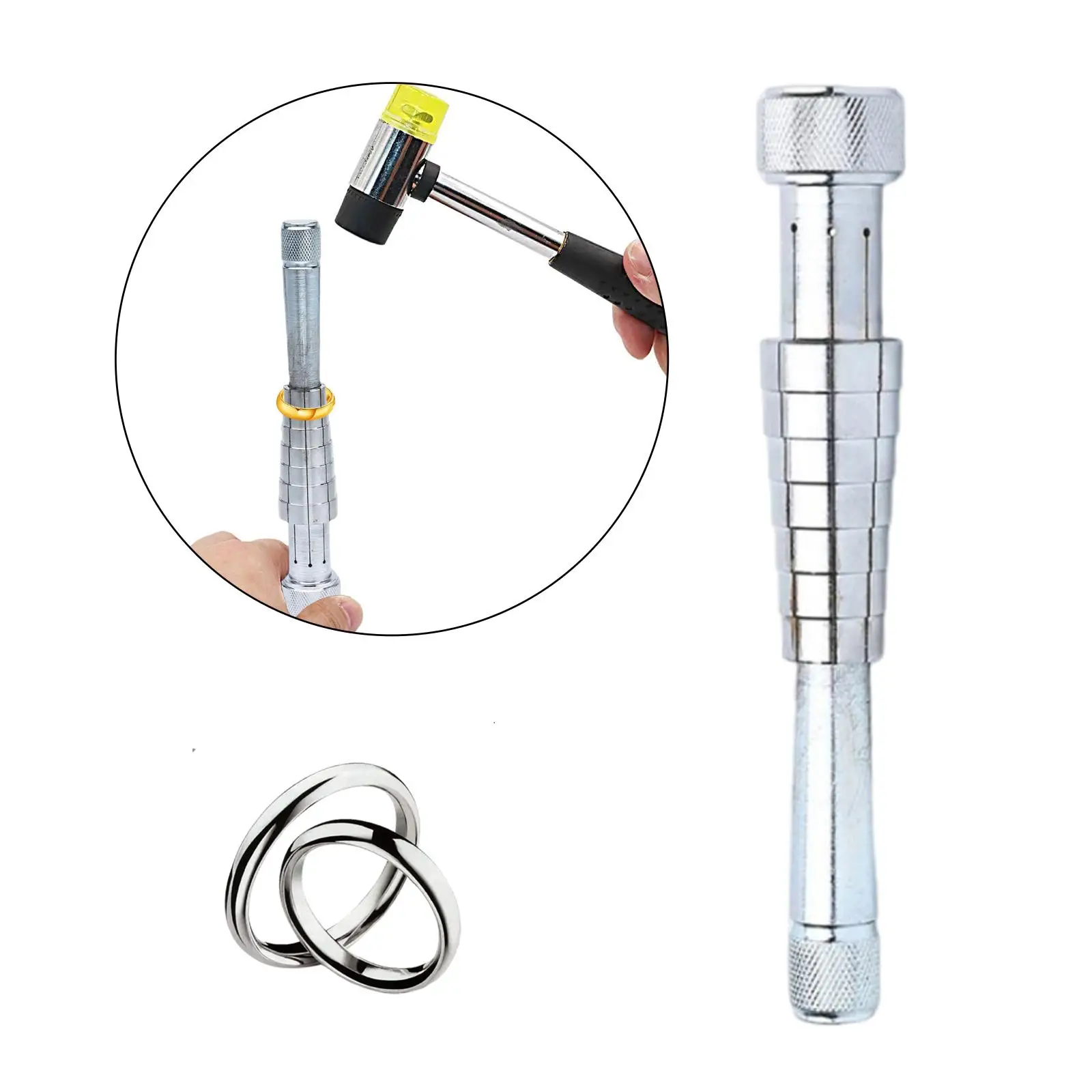 

Ring Expander Ring Stretcher Stick Ring Forming Sizer Tool for Jewelers