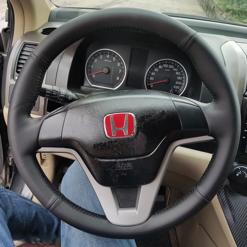 Оплетка на руль автомобиля 100% подходит для Honda CRV CR-V 2007 2008 2009-2011 аксессуары