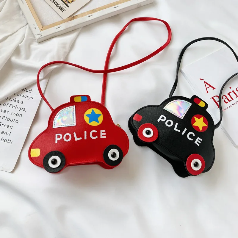 

Baby Kids Cartoon Small Car Shoulder Bag Cute Boys Girls Storage Crossbody Messenger Bags Handbag Coin Purse Children Gifts