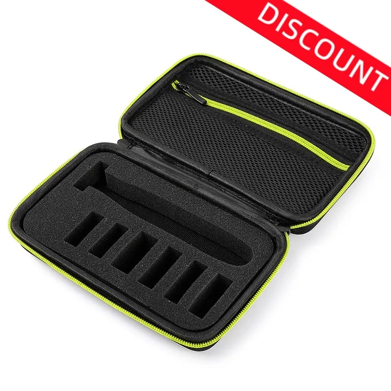 Pouch Travel Organizer Carrying Bag For Philips Norelco One Blade Qp2520/90 Qp2520/70 Qp2630/70