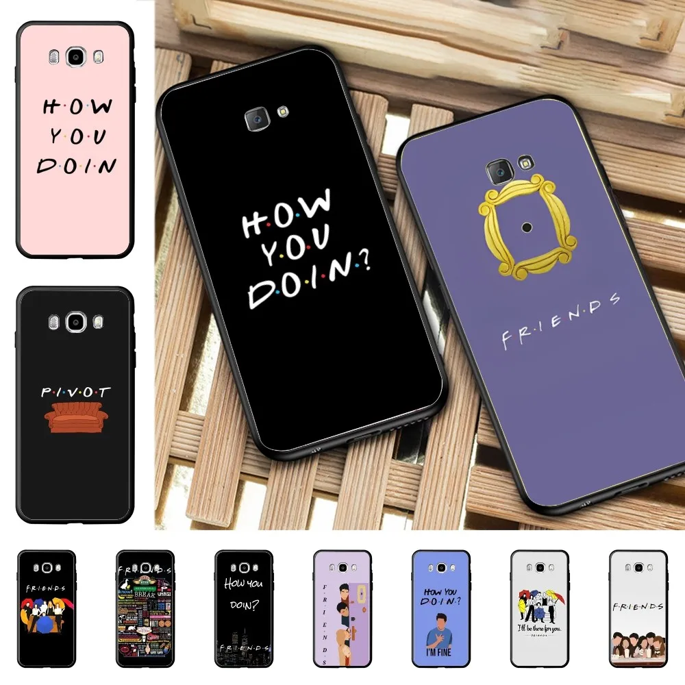 

Friends TV Show Phone Case For Samsung J 7 plus 7core J7 neo J6 plus prime J6 J4 J5 Mobile Cover