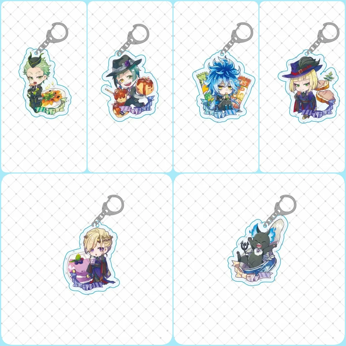 Акриловый брелок для ключей