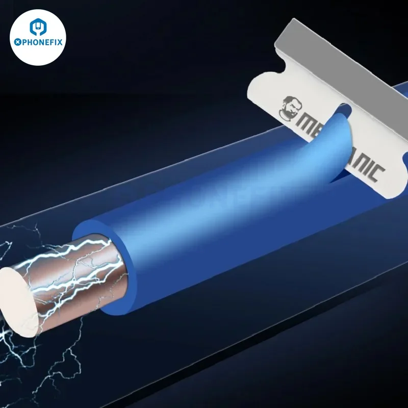 Набор лезвий Mechanic BC10S из изоляции и керамики для отклеивания клея телефона OCA