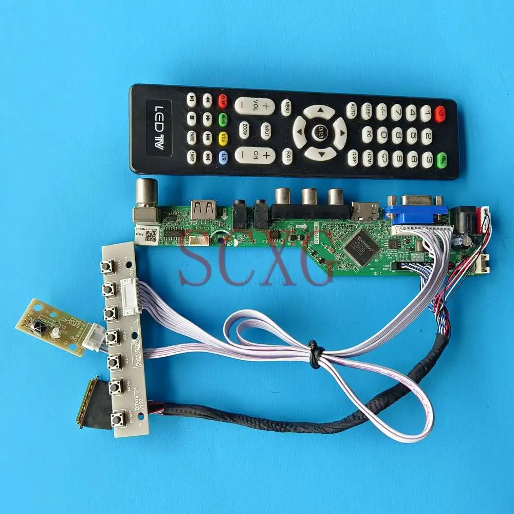 

Плата управления светодиодным ЖК-дисплеем, совместимая с интерфейсом USB, 40 Pin, 1600 дюйма