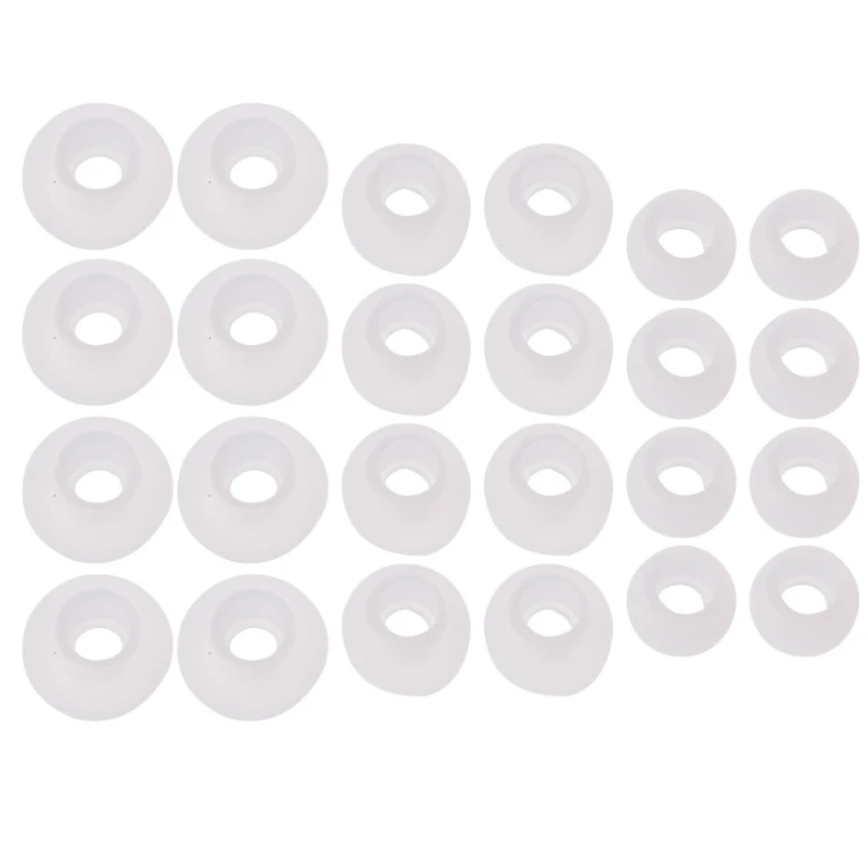 

Silicone Eartips Earbuds Headphone Earphone Replacement Earpiece Ear Tips