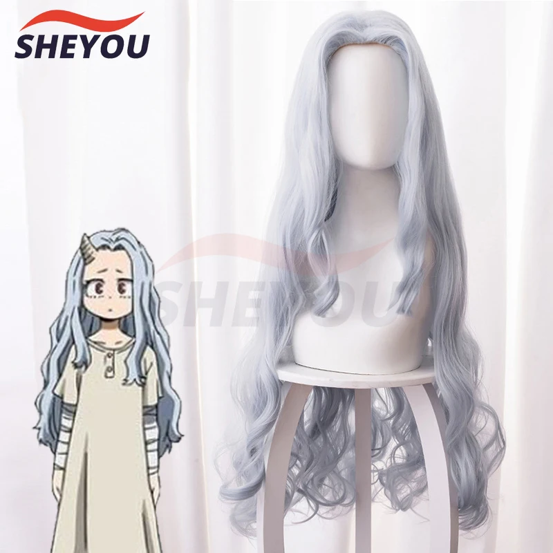Новинка 2020 женский парик Chisaki из аниме Моя геройская Академия серая и синяя