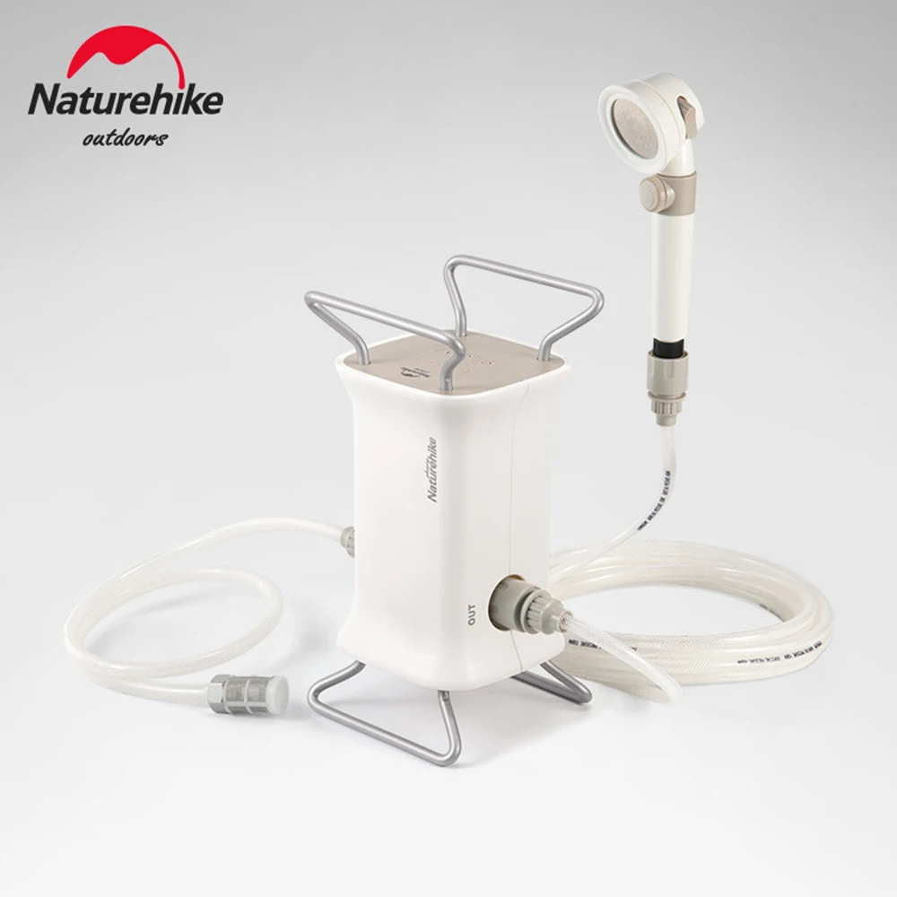 

Портативный душевой набор Naturehike, походный ручной распылитель для душа, для путешествий, самостоятельного вождения, для ванной комнаты