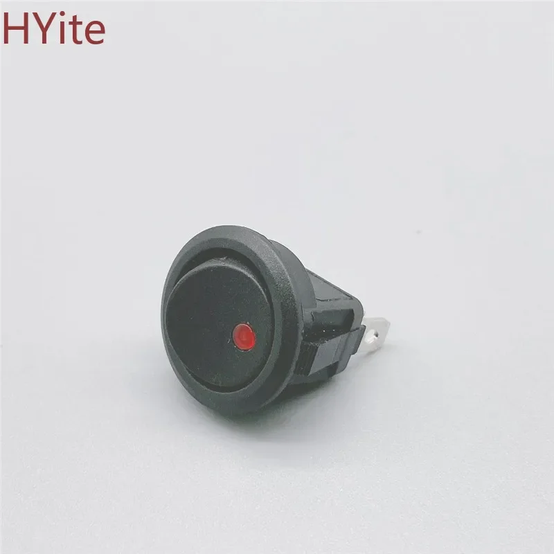 

2019 16A 12 В водонепроницаемый SPST переключатель светодиодный точечный светильник для автомобиля, лодки, круглый кулисный переключатель ВКЛ/ВЫКЛ SPST Z822