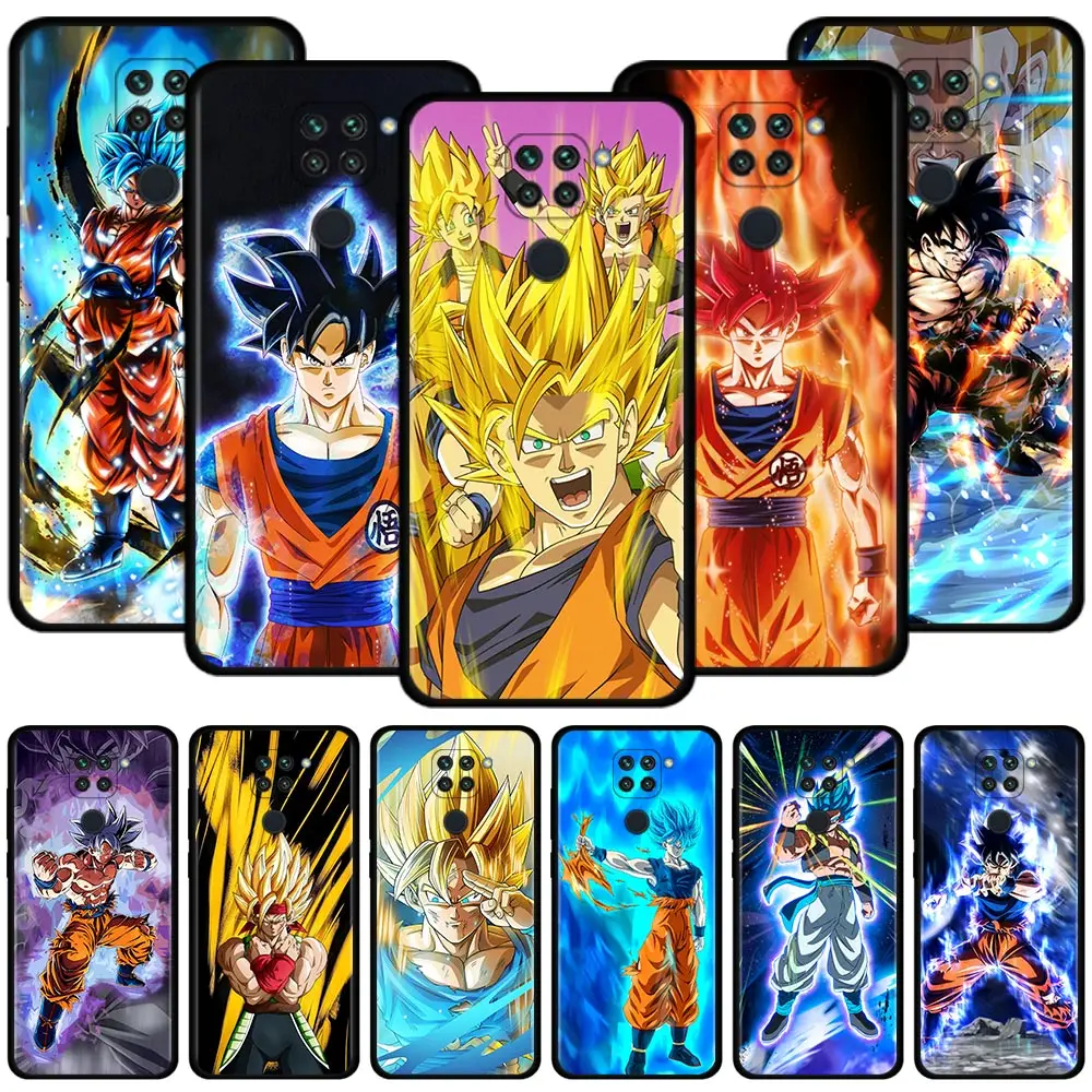 

Dragon Ball Blue Son Goku Phone Cover For Xiaomi Redmi Note 11 9 8 10 Pro Max 7 9T 8T 9S 10Lite Case for REDMI 9 8 9C 9A 8A 7A