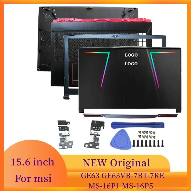 НОВЫЙ MSI GE63 GE63VR-7RT-7RE MS-16P1 MS-16P5 Задняя крышка ЖК-дисплея для ноутбуков/передняя