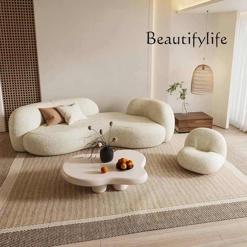 Wabi Sanfeng B &amp Изогнутый диван для салона красоты принимает индивидуальный