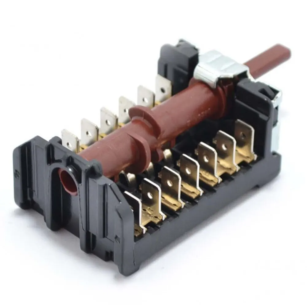 Переключатель печи для Vestel 32012514, Gottak 840407K, FRIONOR, WESTWOOD, TELEFUNKEN, CONTINENTAL EDISON, FAR, LINETECH, AYA Переключатель печи для Vestel 32012514, Gottak 840407K, FRIONOR, WESTWOOD, TELEFUNKEN, CONTINENTAL EDISON, FAR, LINETECH, AYA