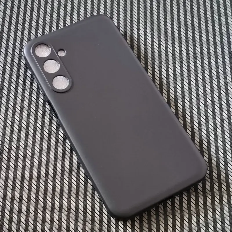 Мягкий чехол из ТПУ для Samsung Galaxy M35 телефона SamsungM35 Samsungm35 матовый черный