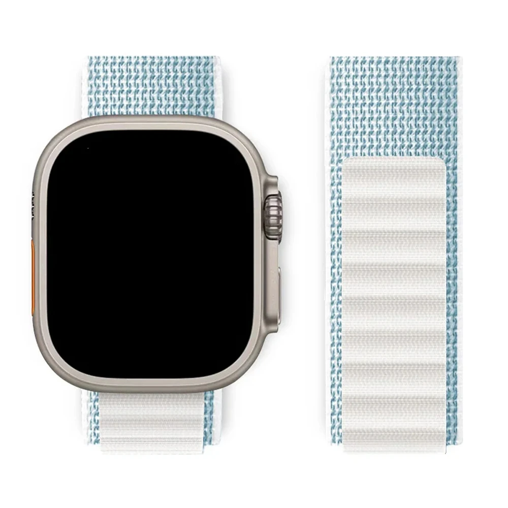 Фото Ремешок Alpine для Apple Watch Band Ultra 1/Ultra 2 49 мм 46 45 мм 44 мм 41 мм 40 мм Браслет iWatch Series 10 9 8 7 6 5 4 3 Se Correas №5
