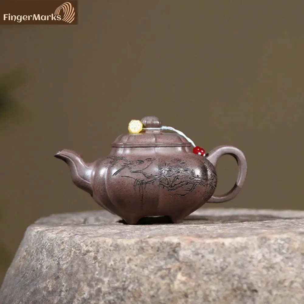 Фото 270 мл |   Исинский чайник Цзыша |   Sifang Chuan Lu Pot — дрова Циншуй Дуань №1